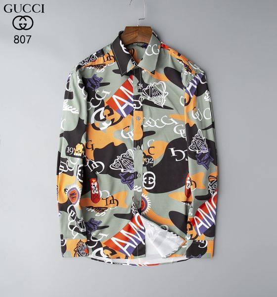 2019 new logistics fashion chemises de marque pour hommes luxury long sleeve shirts medusa shirt printing a1, White;black
2019 new logistics fashion chemises de marque pour hommes luxury long sleeve shirts medusa shirt printing a1, White;black
