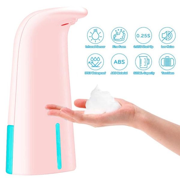 ipx4 foam soap dispenser touchless foaming infrared motion sensor hands-soap pump dispenser for bathroom kitchen 250ml
ipx4 foam soap dispenser touchless foaming infrared motion sensor hands-soap pump dispenser for bathroom kitchen 250ml