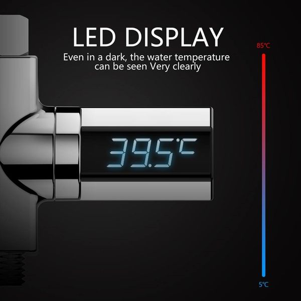 2020 led display water shower thermometer led display home water shower thermometer flow water temperture monitor
2020 led display water shower thermometer led display home water shower thermometer flow water temperture monitor