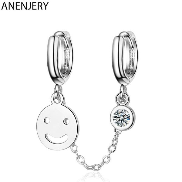 anenjery 1pc minimalist hollow smile double ear hole hoop earring 925 sterling silver zircon chain ear jewelry for women s-e1045, Golden;silver
anenjery 1pc minimalist hollow smile double ear hole hoop earring 925 sterling silver zircon chain ear jewelry for women s-e1045, Golden;silver