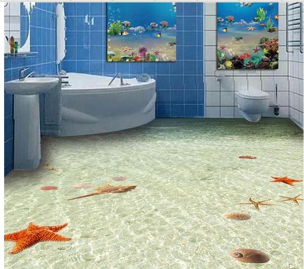 bathroom toilet beach seaside 3d floor painting waterproof wallpaper for bathroom wall
bathroom toilet beach seaside 3d floor painting waterproof wallpaper for bathroom wall