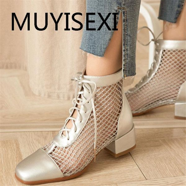 summer boots breathable mesh round toe short booties fashion women pumps 5cm high heels zipper at the back spring lbj05 muyisexi, Black
summer boots breathable mesh round toe short booties fashion women pumps 5cm high heels zipper at the back spring lbj05 muyisexi, Black