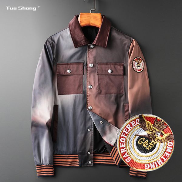 extension men's wear oupin light luxurious jacket male embroidered aberdeen chapter camouflage tide brand man burst jacket jacket loose, Black;brown
extension men's wear oupin light luxurious jacket male embroidered aberdeen chapter camouflage tide brand man burst jacket jacket loose, Black;brown