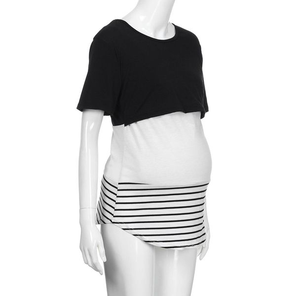 maternity clothings women splice pregnant nursing baby for maternity long short sleeve pajamas blouse shirt lactancia ropa, White
maternity clothings women splice pregnant nursing baby for maternity long short sleeve pajamas blouse shirt lactancia ropa, White
