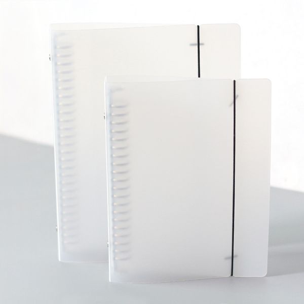 a5/a6 spiral book coil notebook 6 style for school supplies stationery store office pp frosted shell spiral clip notebook folder, Purple;pink
a5/a6 spiral book coil notebook 6 style for school supplies stationery store office pp frosted shell spiral clip notebook folder, Purple;pink
