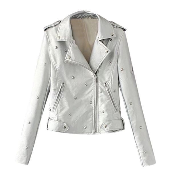 rivet leather jacket women gothic motorbike basic pu jacket coats outerwear hooded lapel zipper solid waterproof ladies coat, Black;brown
rivet leather jacket women gothic motorbike basic pu jacket coats outerwear hooded lapel zipper solid waterproof ladies coat, Black;brown