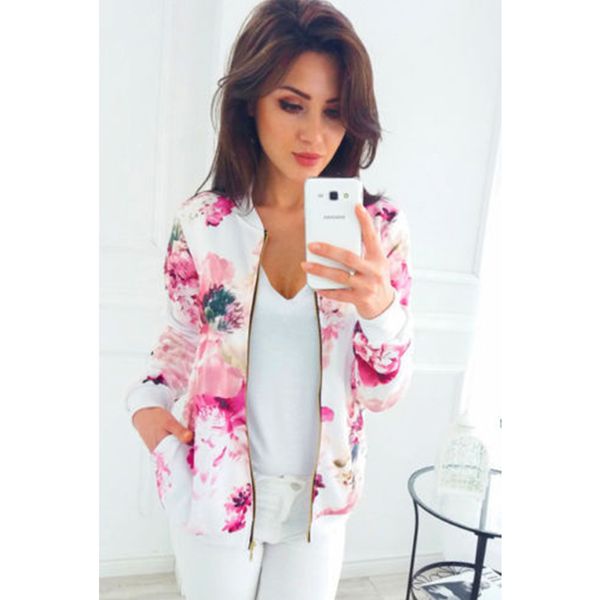 2019 spring casual jacket women floral print zipper long sleeve women's slim jackets pockets outwear ladies plus size 5xl, Black;brown
2019 spring casual jacket women floral print zipper long sleeve women's slim jackets pockets outwear ladies plus size 5xl, Black;brown