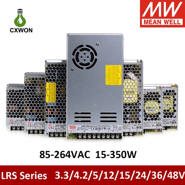 Meanwell Power Supply LED Driver LED Light Transformer LRS-350W-24V LRS-200W-24V 150W 100W 75W For Led Strip Light
Meanwell Power Supply LED Driver LED Light Transformer LRS-350W-24V LRS-200W-24V 150W 100W 75W For Led Strip Light