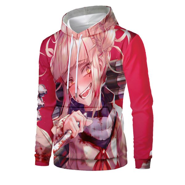 mens designer cartoon girl 3d digital printing fashion pullover hooded sweater, Black
mens designer cartoon girl 3d digital printing fashion pullover hooded sweater, Black