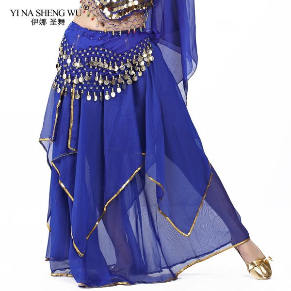 stage wear belly dance skirt professional competition chiffon for women costume dancer 9 color, Black;red
stage wear belly dance skirt professional competition chiffon for women costume dancer 9 color, Black;red