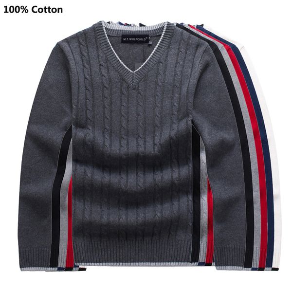 2018 new style mens long sleeve v-neck sweaters 100% cotton casual mens knitted sweaters fashion slim, White;black
2018 new style mens long sleeve v-neck sweaters 100% cotton casual mens knitted sweaters fashion slim, White;black