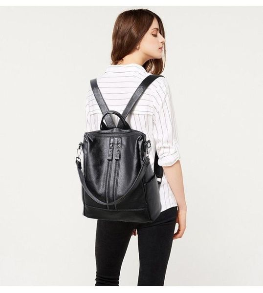 2020 new ladies backpack double zipper backpack korean student large-capacity fashion
2020 new ladies backpack double zipper backpack korean student large-capacity fashion