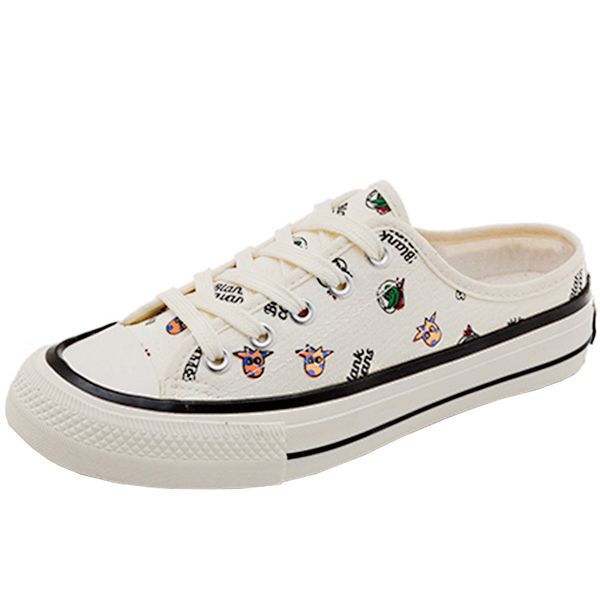 shoes women 2019 new summer cross straps hand-painted cartoon canvas shoes casual comfort women, Black
shoes women 2019 new summer cross straps hand-painted cartoon canvas shoes casual comfort women, Black