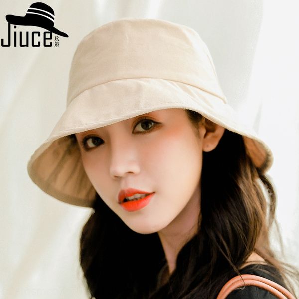 cotton solid color fisherman female summer sun bucket bucket basin fisherman travel leisure all-match sun hat basin hat, Blue;gray
cotton solid color fisherman female summer sun bucket bucket basin fisherman travel leisure all-match sun hat basin hat, Blue;gray