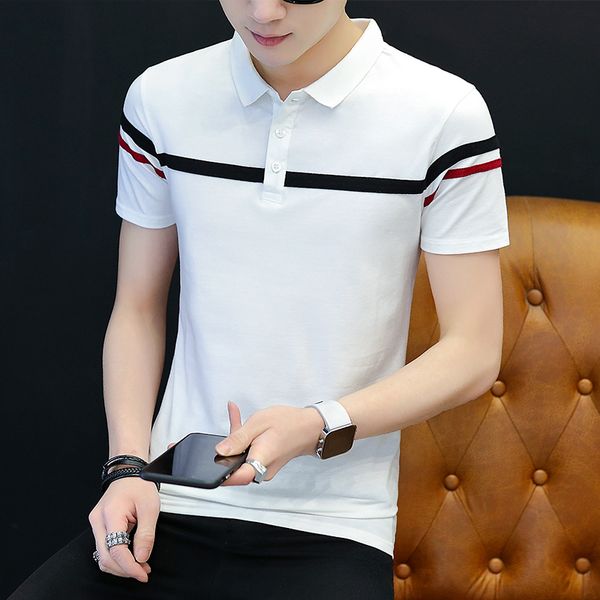 2020 summer men cotton casual turn down collar mens shirts striped with button korea style slim male clothing 4xl new, White;black
2020 summer men cotton casual turn down collar mens shirts striped with button korea style slim male clothing 4xl new, White;black