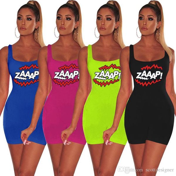 womens summer letter print jumpsuits solid color sleeveless sport style female rompers fashion crew neck clothing, Black;white
womens summer letter print jumpsuits solid color sleeveless sport style female rompers fashion crew neck clothing, Black;white