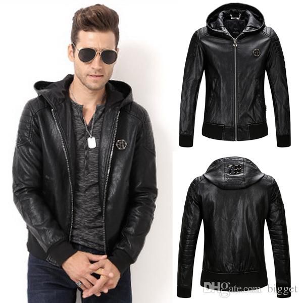 с капюшоном кожаные пальто мужчины новый slim fit капюшон велосипедиста кожаные куртки tops man 78 metal patch, Black
с капюшоном кожаные пальто мужчины новый slim fit капюшон велосипедиста кожаные куртки tops man 78 metal patch, Black