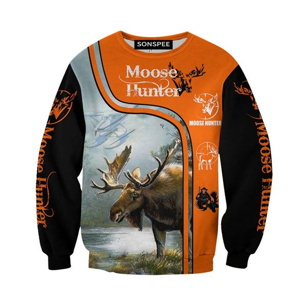 sonspee 3d print funny moose hunting men's sweatshirt wild animal buck hunting harajuku hip hop casual long sleeve shirt, Black
sonspee 3d print funny moose hunting men's sweatshirt wild animal buck hunting harajuku hip hop casual long sleeve shirt, Black
