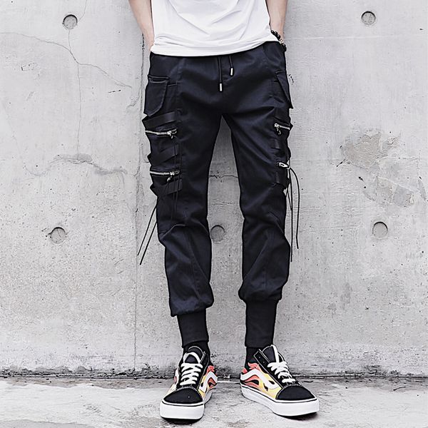 mens pencil pants black ribbons multi-pocket joggers pant streetwear 2020 fashion hip hop harem pants men jogger kw63
mens pencil pants black ribbons multi-pocket joggers pant streetwear 2020 fashion hip hop harem pants men jogger kw63