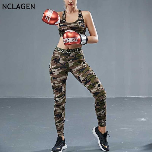 nclagen summer fitness suit women camouflage gym sport workout running quick drying yoga hip tights stretchy tank two piece set
nclagen summer fitness suit women camouflage gym sport workout running quick drying yoga hip tights stretchy tank two piece set