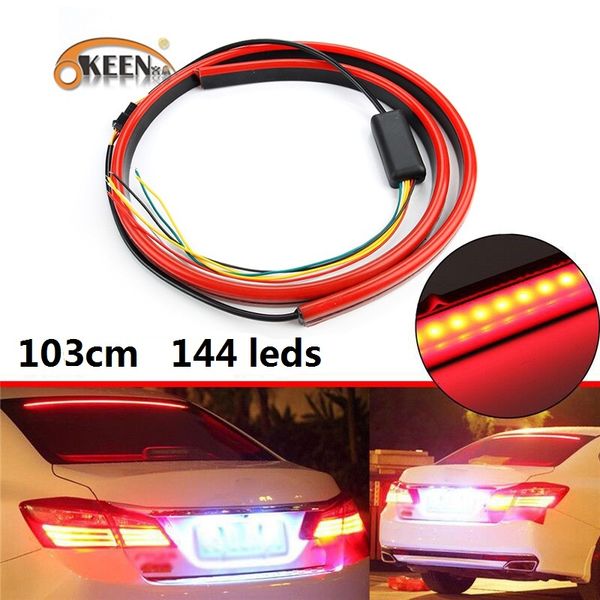 okeen additional brake lights 144 led red car auto third brake lights srear tail warning lamp bulb for dc12v parking light
okeen additional brake lights 144 led red car auto third brake lights srear tail warning lamp bulb for dc12v parking light