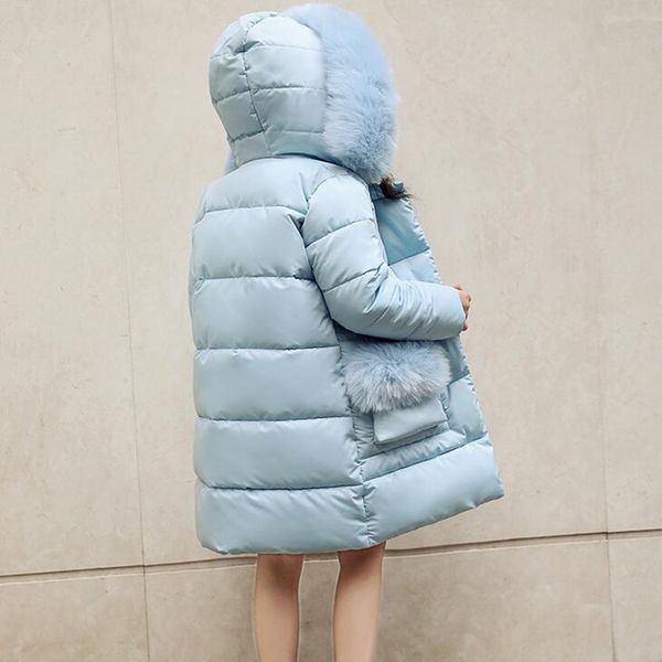 rlyaeiz winter jackets for girls clothes 2019 sweet cotton padded warm coat thickening girl's large fur collar parka coat 4-13y, Blue;gray
rlyaeiz winter jackets for girls clothes 2019 sweet cotton padded warm coat thickening girl's large fur collar parka coat 4-13y, Blue;gray
