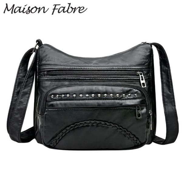 maison fabre large bag women leather crossbody bag zipper vintage shoulder strap handles 2020 designer handbags high quality
maison fabre large bag women leather crossbody bag zipper vintage shoulder strap handles 2020 designer handbags high quality