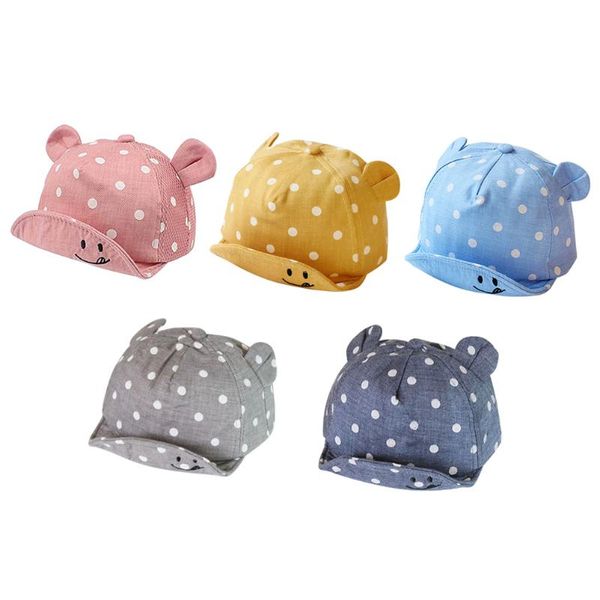 children sun hats toddler cap cute dot baby caps girl boys sun hat with ear for spring newborn pgraphy props baseball cap, Yellow
children sun hats toddler cap cute dot baby caps girl boys sun hat with ear for spring newborn pgraphy props baseball cap, Yellow