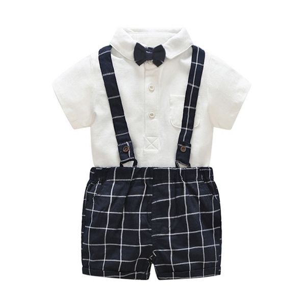 baby boy clothes set gentleman short sleeve plaid suspender pants kit kids toddler overalls, White
baby boy clothes set gentleman short sleeve plaid suspender pants kit kids toddler overalls, White