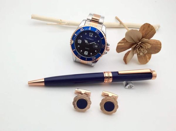 luxurious blue classic rose gold clip precious ballpoint pen, watch, cufflink, wallet exquisite office stationery fashion gift with gift box
luxurious blue classic rose gold clip precious ballpoint pen, watch, cufflink, wallet exquisite office stationery fashion gift with gift box