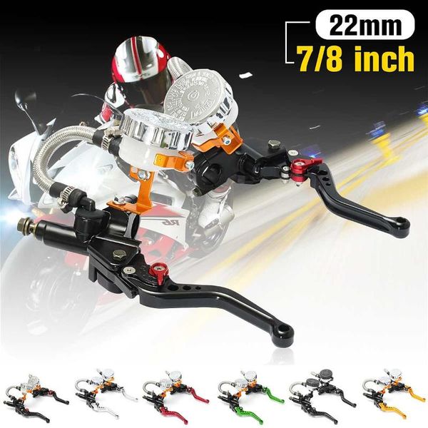 new pair universal 7/8inch 22mm cnc motorcycle handlebar brake clutch master cylinder lever reservoir
new pair universal 7/8inch 22mm cnc motorcycle handlebar brake clutch master cylinder lever reservoir