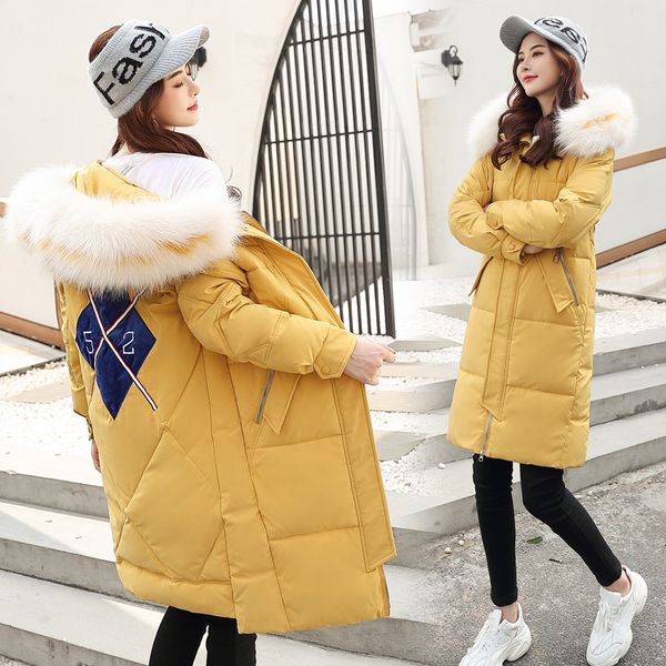 youth fashion coltsfoot thick mid-length women's cotton-padded jacket fur collar cotton-padded clothes down jacket, Blue;black
youth fashion coltsfoot thick mid-length women's cotton-padded jacket fur collar cotton-padded clothes down jacket, Blue;black