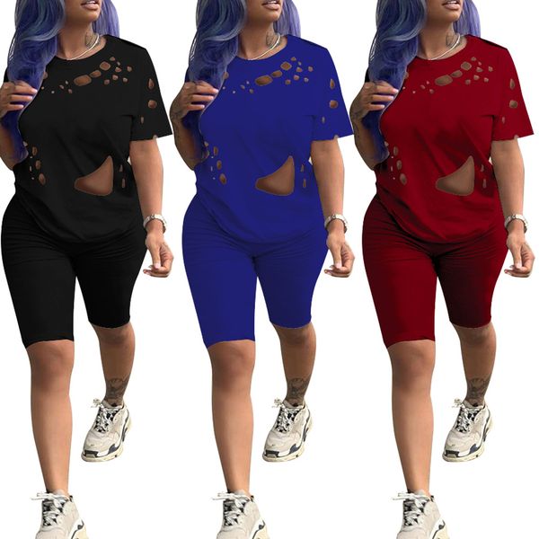 woman casual 2 piece sets shirt and short pants sets hollow out o-neck summer outfits sporting tracksuit 3 colors, White
woman casual 2 piece sets shirt and short pants sets hollow out o-neck summer outfits sporting tracksuit 3 colors, White