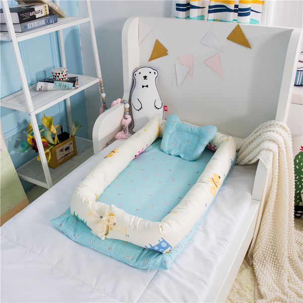 baby nest bed crib portable kids sofa bed removable and washable crib travel bed for children infant kids cotton cradle
baby nest bed crib portable kids sofa bed removable and washable crib travel bed for children infant kids cotton cradle