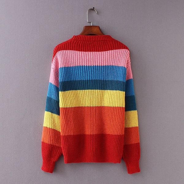 explosion models women's new products long sleeves loose striped bottoming knit sweater that, White;black
explosion models women's new products long sleeves loose striped bottoming knit sweater that, White;black