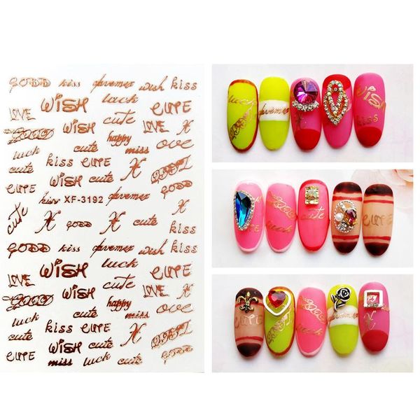 fashion diy nail art stickers decorations logo nail sticker self-adhesive diy decals tips rose gold stickers decals for nail, Black
fashion diy nail art stickers decorations logo nail sticker self-adhesive diy decals tips rose gold stickers decals for nail, Black