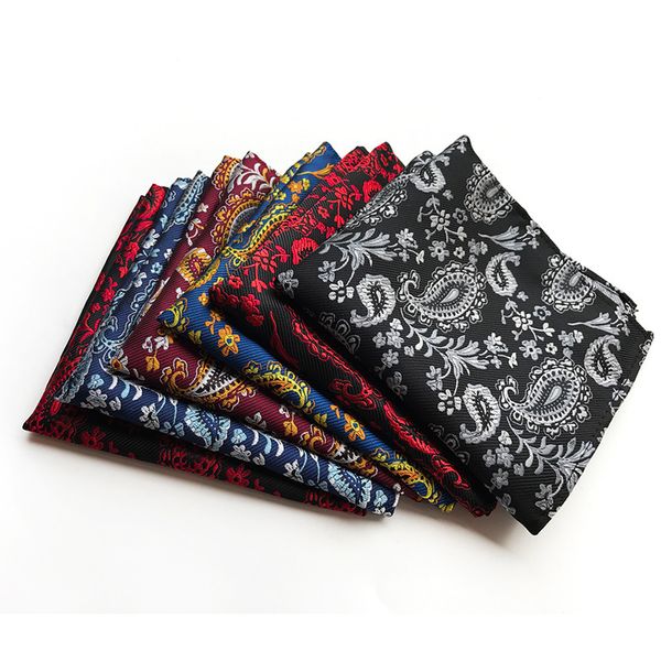 men polka dot handkerchief paisley flower pocket squares suit kerchief silk napkin men pocket square silk handkerchief, Black;blue
men polka dot handkerchief paisley flower pocket squares suit kerchief silk napkin men pocket square silk handkerchief, Black;blue