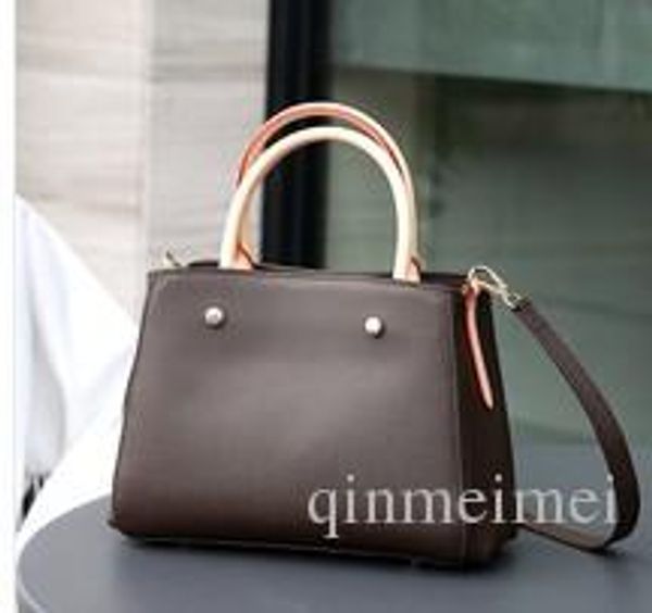 brown mono new style montaigne tote bag women real leather handbag brand classic bags gm mm size with key lock strap 41055
brown mono new style montaigne tote bag women real leather handbag brand classic bags gm mm size with key lock strap 41055