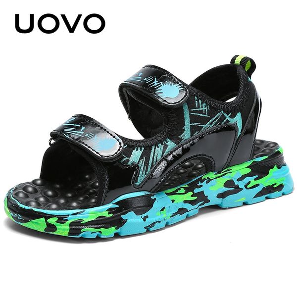 uovo 2020 summer kids sandals boys children summer beach sandals new arrival little kids shoes eur #28-38, Black;red
uovo 2020 summer kids sandals boys children summer beach sandals new arrival little kids shoes eur #28-38, Black;red