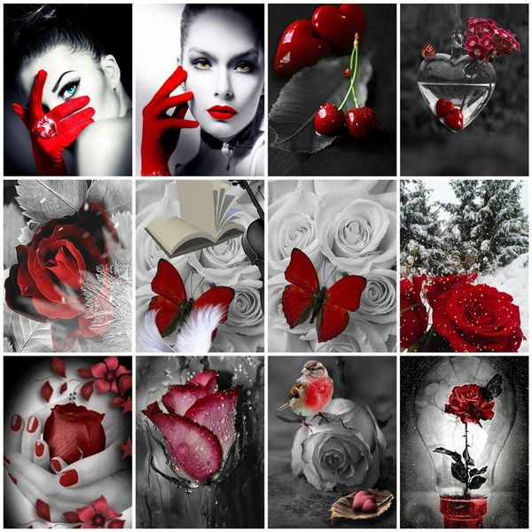 huacan oil painting rose flower drawing on canvas handpainted picture by numbers kits art gift diy home decoration
huacan oil painting rose flower drawing on canvas handpainted picture by numbers kits art gift diy home decoration