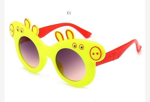luxury- new children's sunglasses for fall 2018 fashion piggy baby sunglasses glamour baby exclusive cartoon sunglasses, White;black
luxury- new children's sunglasses for fall 2018 fashion piggy baby sunglasses glamour baby exclusive cartoon sunglasses, White;black