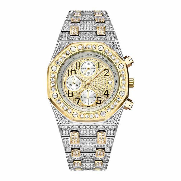 all dials work chronograph diamond iced out watch luxury designer watches mens watches tachymetre clock quartz movement watches royal oak, Slivery;brown
all dials work chronograph diamond iced out watch luxury designer watches mens watches tachymetre clock quartz movement watches royal oak, Slivery;brown