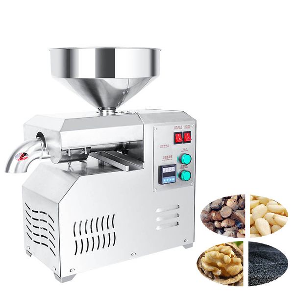 qihang_2019 cold commercial oil press machine high oil extraction rate electric peanut flaxseed almond oil press maker
qihang_2019 cold commercial oil press machine high oil extraction rate electric peanut flaxseed almond oil press maker
