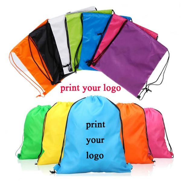 100pcs custom logo bags material 210d polyester drawstring backpack make logo bgs print black bags
100pcs custom logo bags material 210d polyester drawstring backpack make logo bgs print black bags