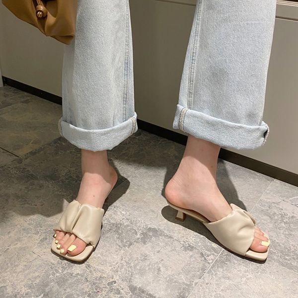 manlegu women slipper 2020 summer square toe high heel ladies leather sandals mujer flip flop dress shoes slides, Black
manlegu women slipper 2020 summer square toe high heel ladies leather sandals mujer flip flop dress shoes slides, Black