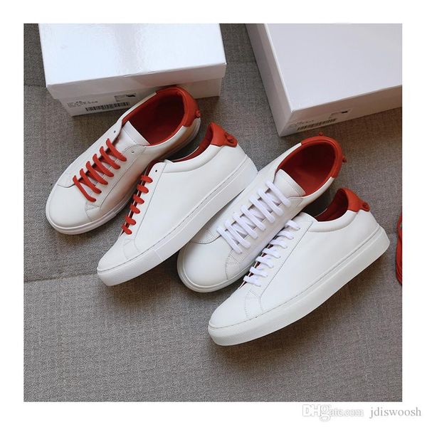 2018 autumn winter brand new fashion designer sneakers giv comfortable casual shoes genuine leather shoes woman men white flat, White;red 
2018 autumn winter brand new fashion designer sneakers giv comfortable casual shoes genuine leather shoes woman men white flat, White;red