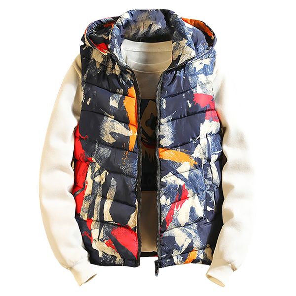 chaqueta hombre streetwear winter coat men's fashion printed vest slim fit casual zipper waistcoat sleeveless tank veste homme, Black
chaqueta hombre streetwear winter coat men's fashion printed vest slim fit casual zipper waistcoat sleeveless tank veste homme, Black