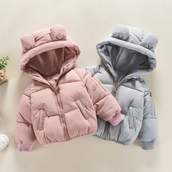 Winter Baby Girl Boy Coats Hooded Warm Children Jackets Smiley face Outdoor Thick Kids Coat Outerwear Parkas, Gray
Winter Baby Girl Boy Coats Hooded Warm Children Jackets Smiley face Outdoor Thick Kids Coat Outerwear Parkas, Gray
