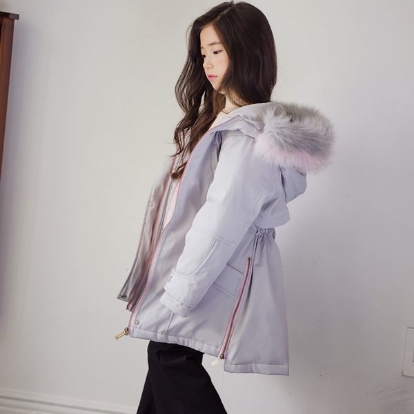 new thickened kids winter jacket girl winter coat children parkas girls fashion 2020 toddler outwear fur collar baby coat,#3611, Blue;gray
new thickened kids winter jacket girl winter coat children parkas girls fashion 2020 toddler outwear fur collar baby coat,#3611, Blue;gray