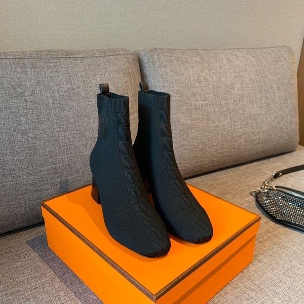 new autumn and winter fashion ankle boots women street style knitted short boots fashion, Black;grey
new autumn and winter fashion ankle boots women street style knitted short boots fashion, Black;grey